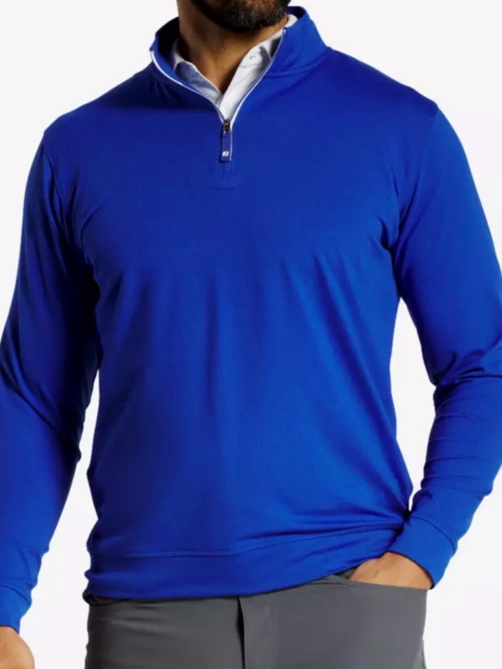 FOOTJOY Approach Men's Golf Quarter Zip Pull Over Top Size XXL Performance Wear